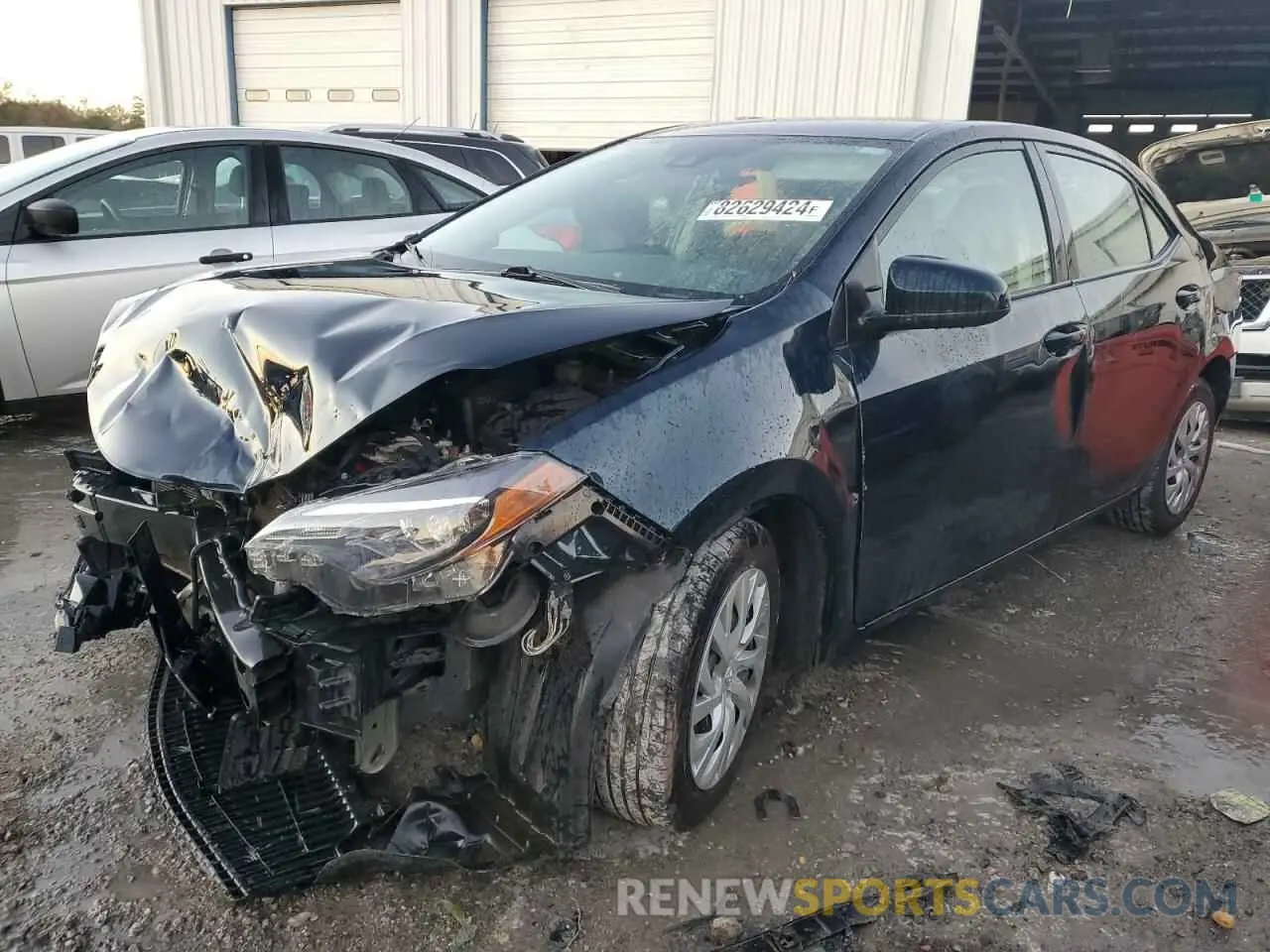 1 Photograph of a damaged car 5YFBURHE5KP859143 TOYOTA COROLLA 2019