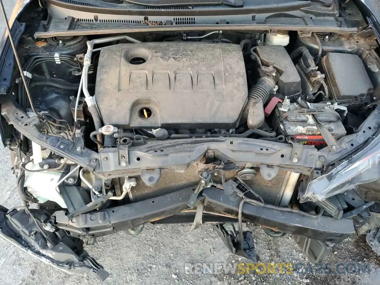 11 Photograph of a damaged car 5YFBURHE5KP859143 TOYOTA COROLLA 2019