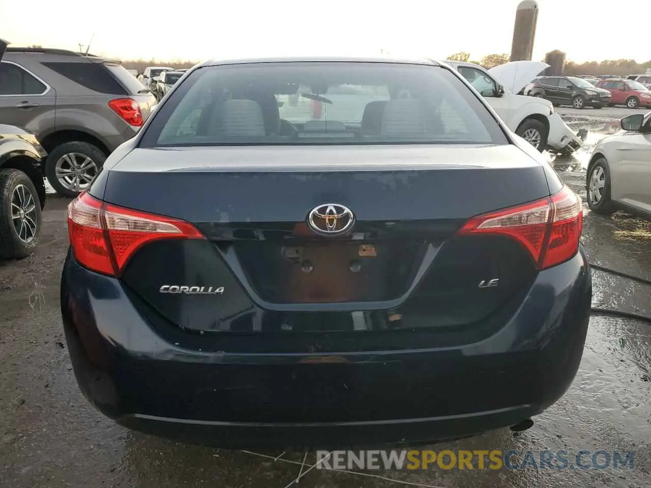 6 Photograph of a damaged car 5YFBURHE5KP859143 TOYOTA COROLLA 2019