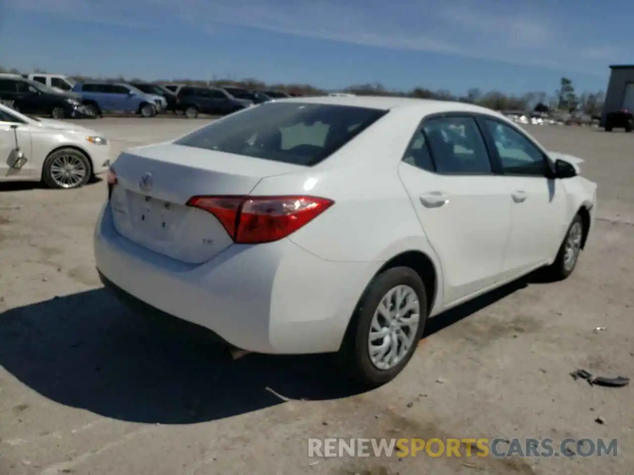 4 Photograph of a damaged car 5YFBURHE5KP863130 TOYOTA COROLLA 2019