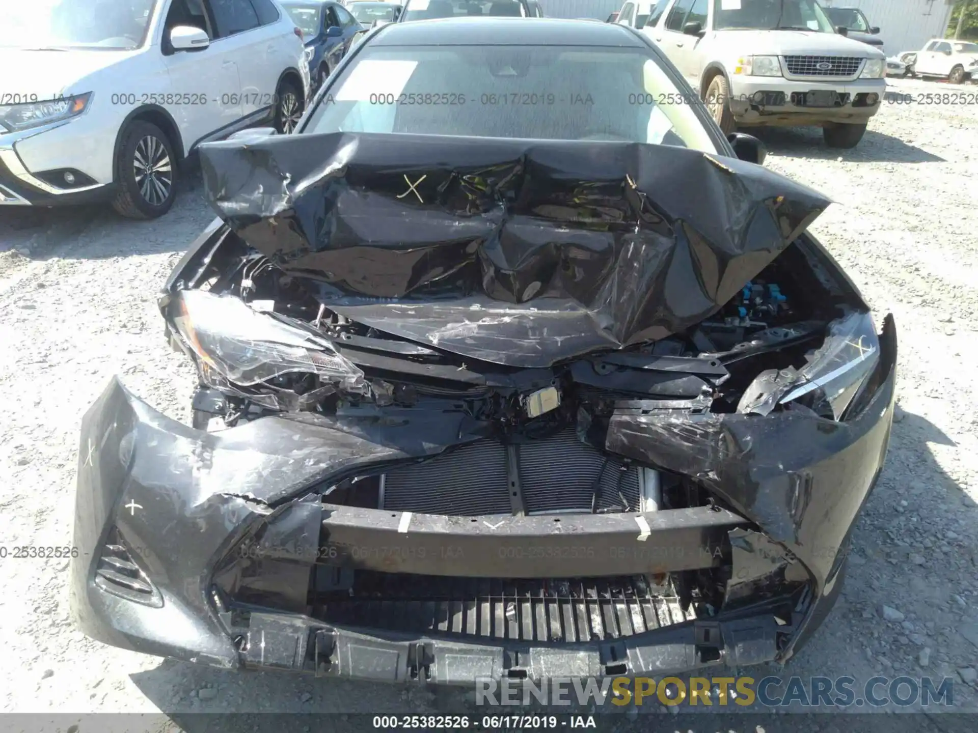 6 Photograph of a damaged car 5YFBURHE5KP863712 TOYOTA COROLLA 2019