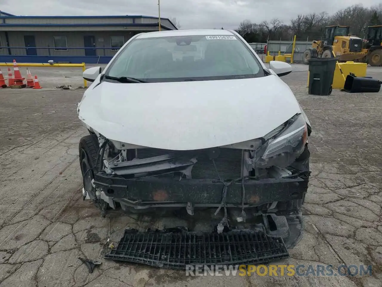 5 Photograph of a damaged car 5YFBURHE5KP863872 TOYOTA COROLLA 2019