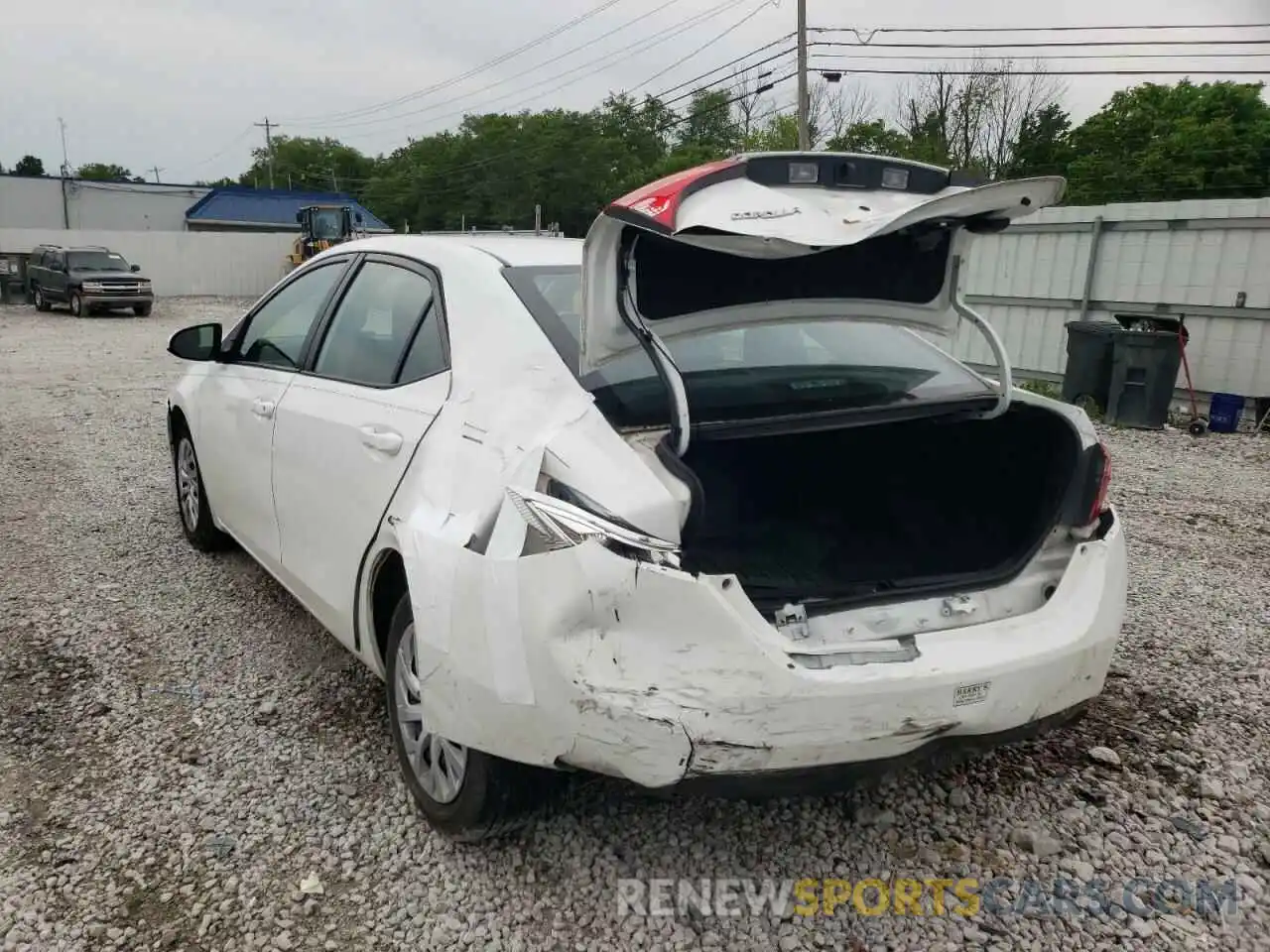 3 Photograph of a damaged car 5YFBURHE5KP866707 TOYOTA COROLLA 2019