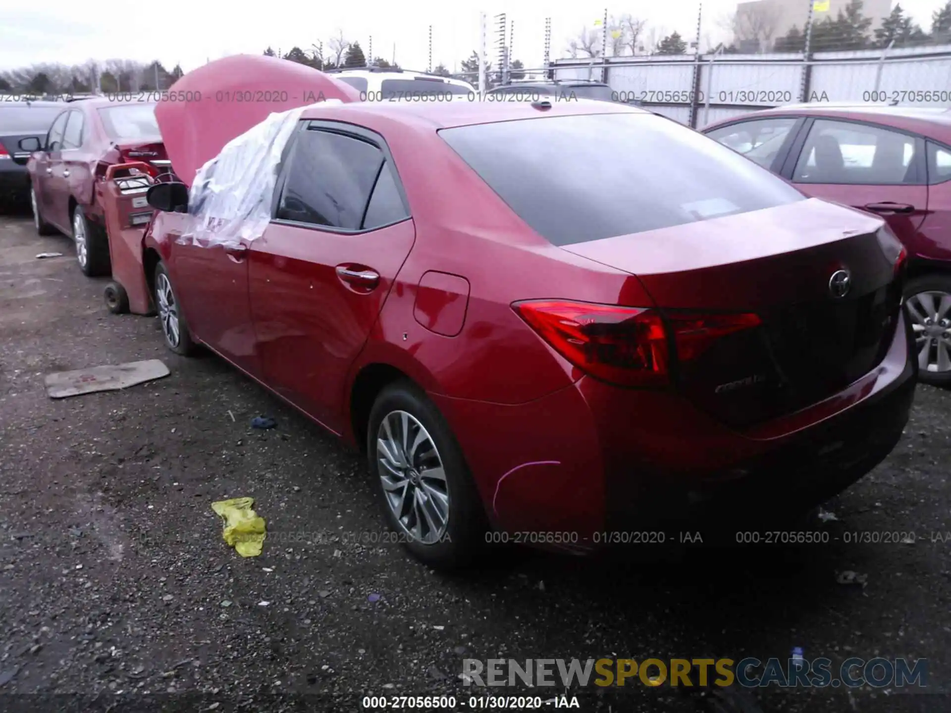 3 Photograph of a damaged car 5YFBURHE5KP866948 TOYOTA COROLLA 2019