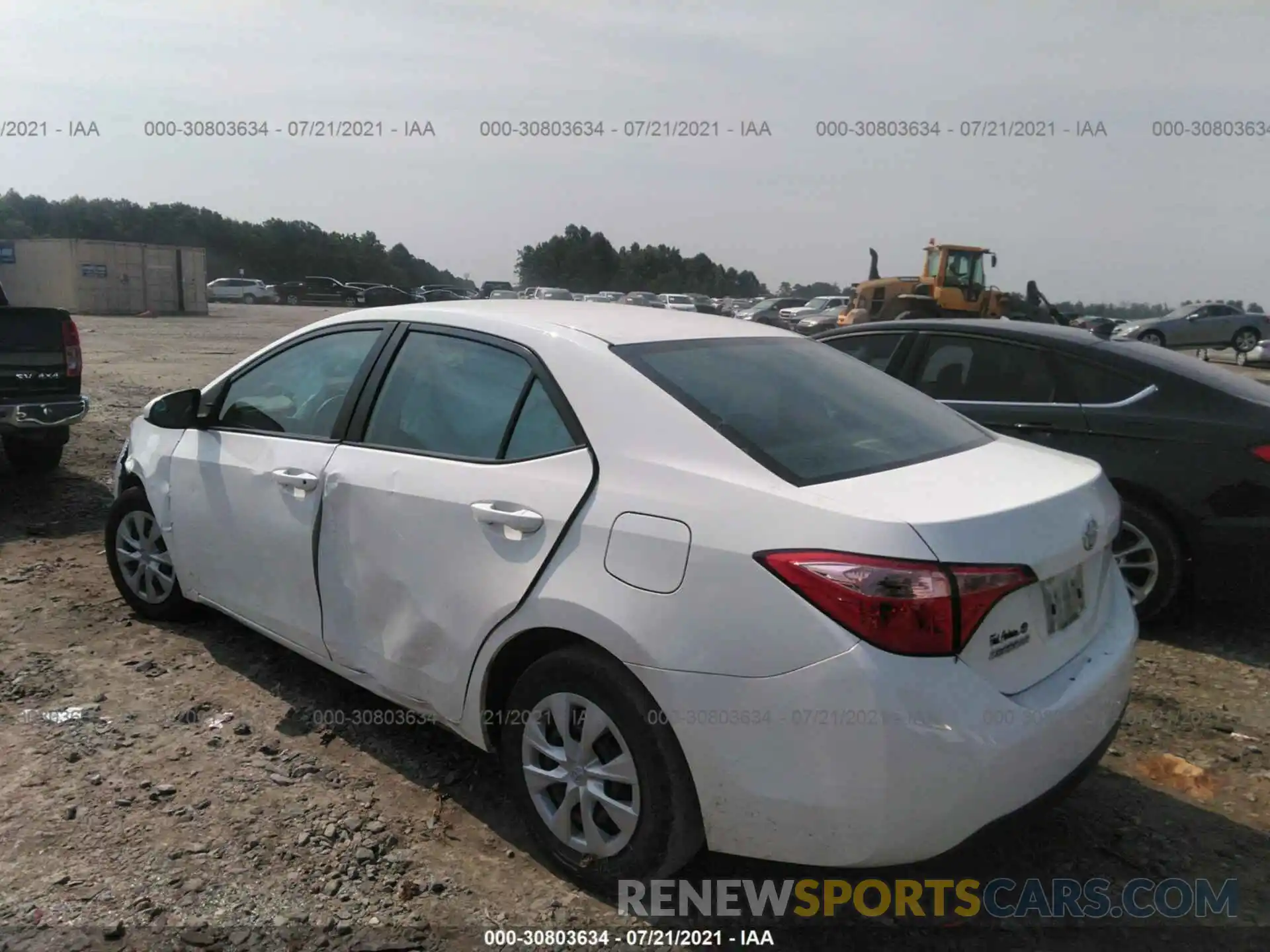 3 Photograph of a damaged car 5YFBURHE5KP867470 TOYOTA COROLLA 2019