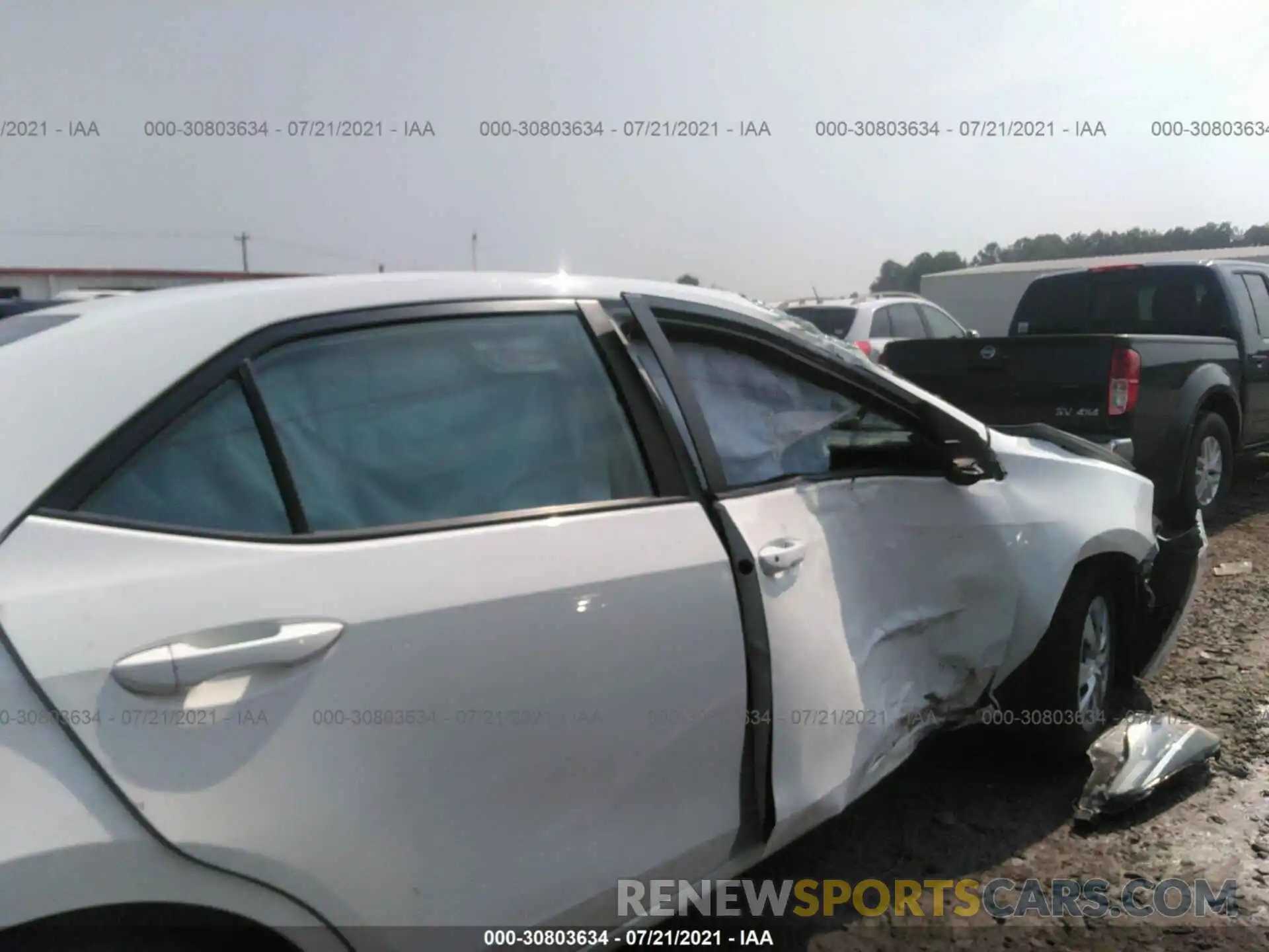 6 Photograph of a damaged car 5YFBURHE5KP867470 TOYOTA COROLLA 2019