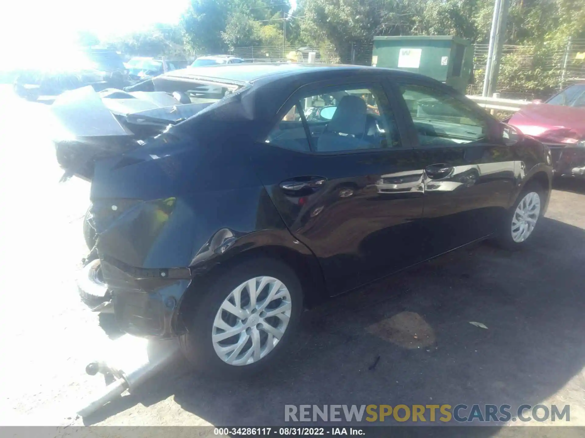 4 Photograph of a damaged car 5YFBURHE5KP867551 TOYOTA COROLLA 2019