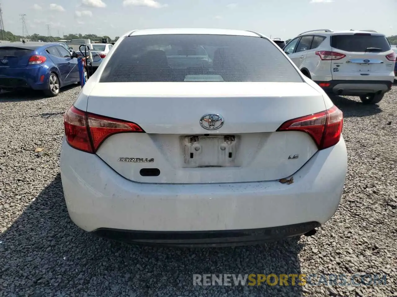 6 Photograph of a damaged car 5YFBURHE5KP868411 TOYOTA COROLLA 2019
