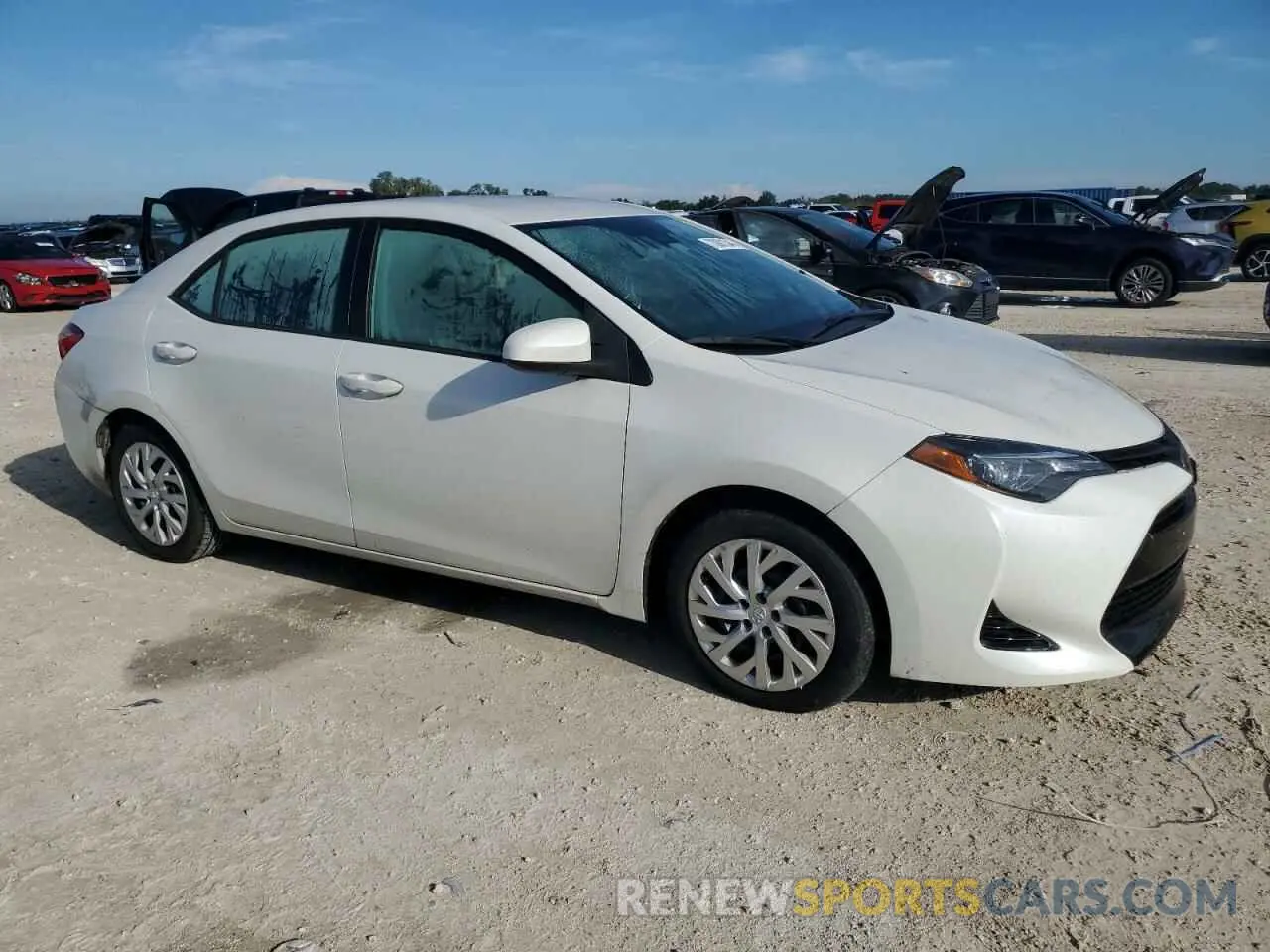 4 Photograph of a damaged car 5YFBURHE5KP869185 TOYOTA COROLLA 2019