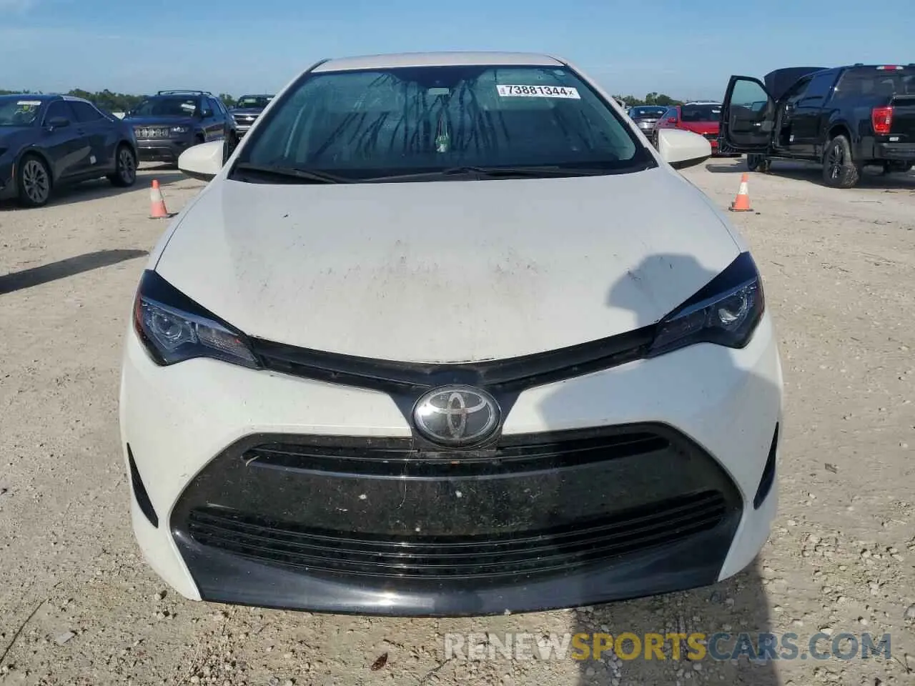 5 Photograph of a damaged car 5YFBURHE5KP869185 TOYOTA COROLLA 2019