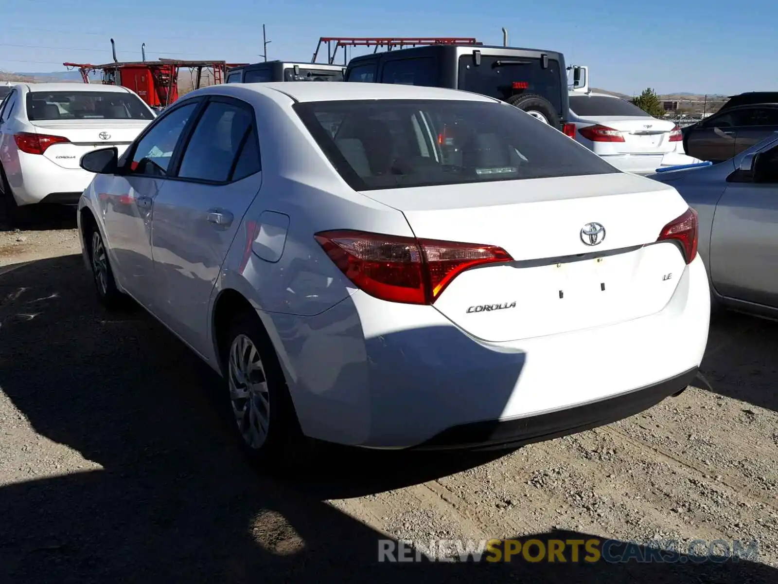 3 Photograph of a damaged car 5YFBURHE5KP870868 TOYOTA COROLLA 2019