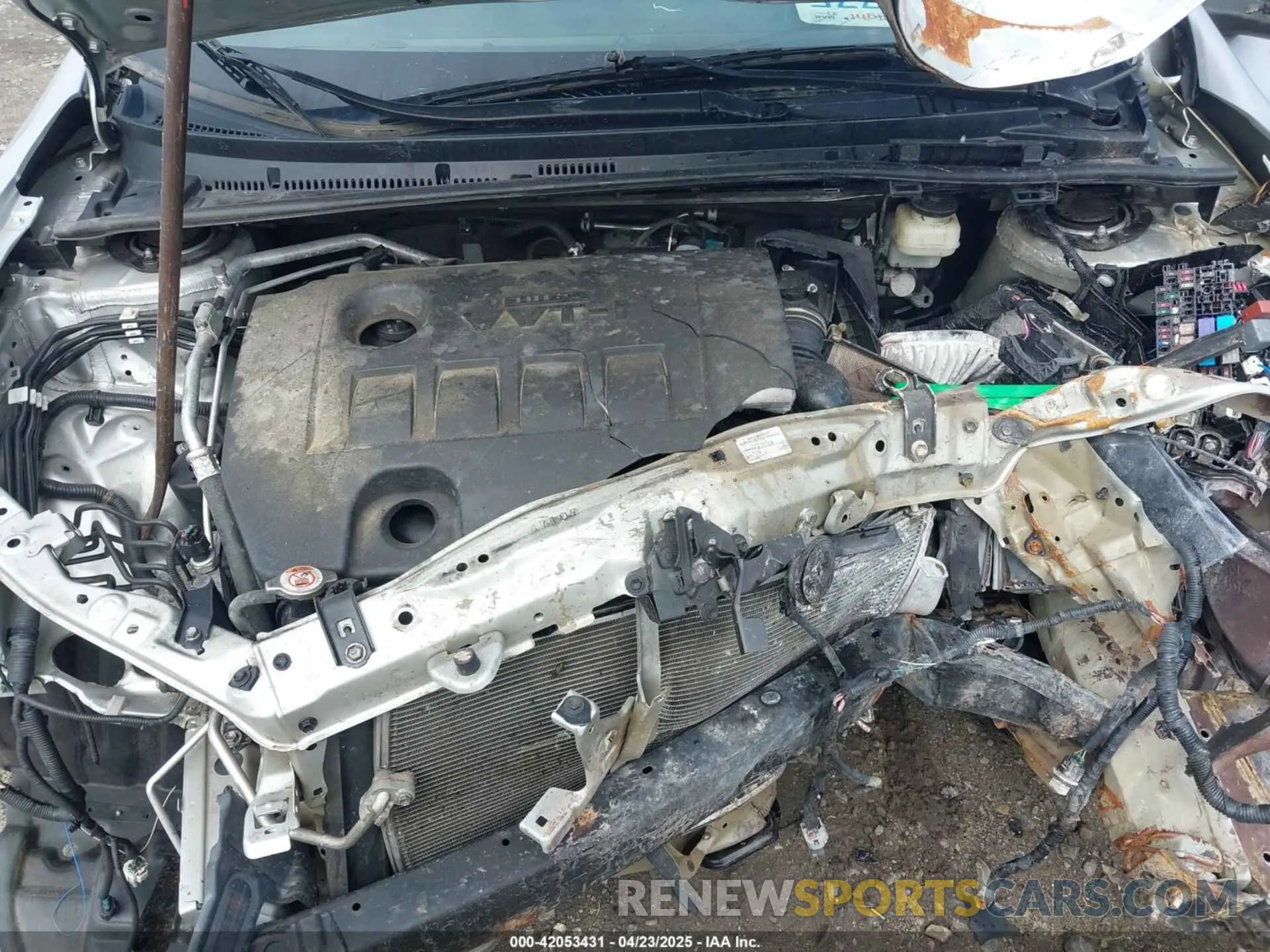 10 Photograph of a damaged car 5YFBURHE5KP872474 TOYOTA COROLLA 2019