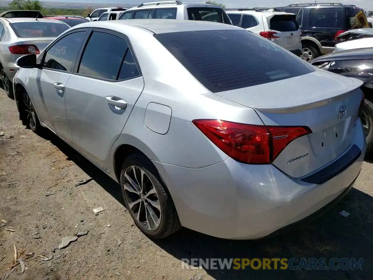 3 Photograph of a damaged car 5YFBURHE5KP872961 TOYOTA COROLLA 2019