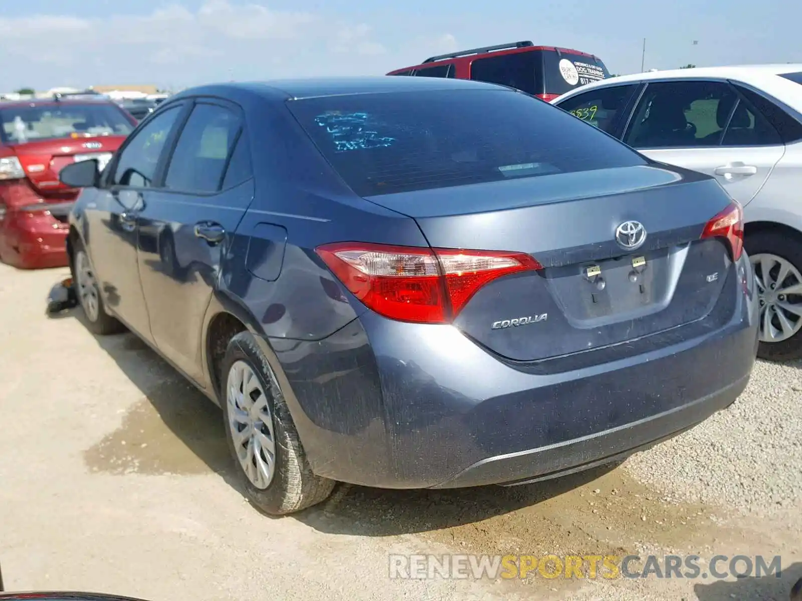 3 Photograph of a damaged car 5YFBURHE5KP873530 TOYOTA COROLLA 2019