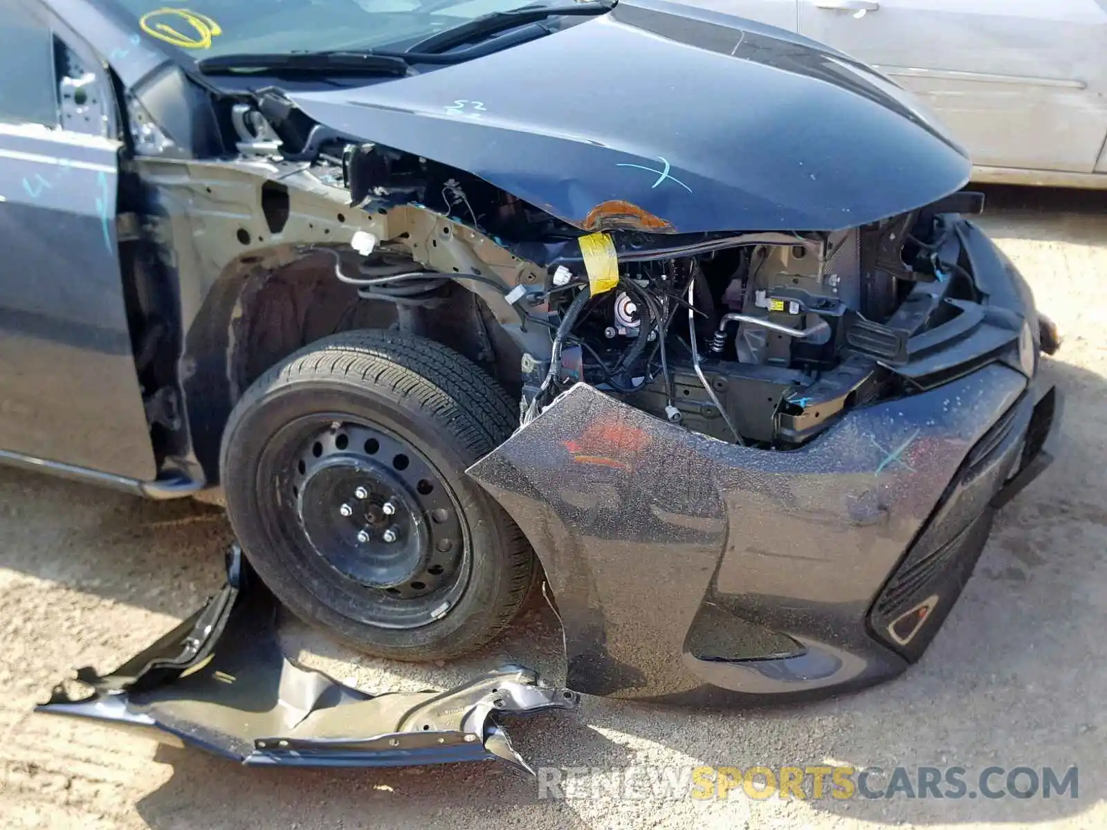 9 Photograph of a damaged car 5YFBURHE5KP873530 TOYOTA COROLLA 2019