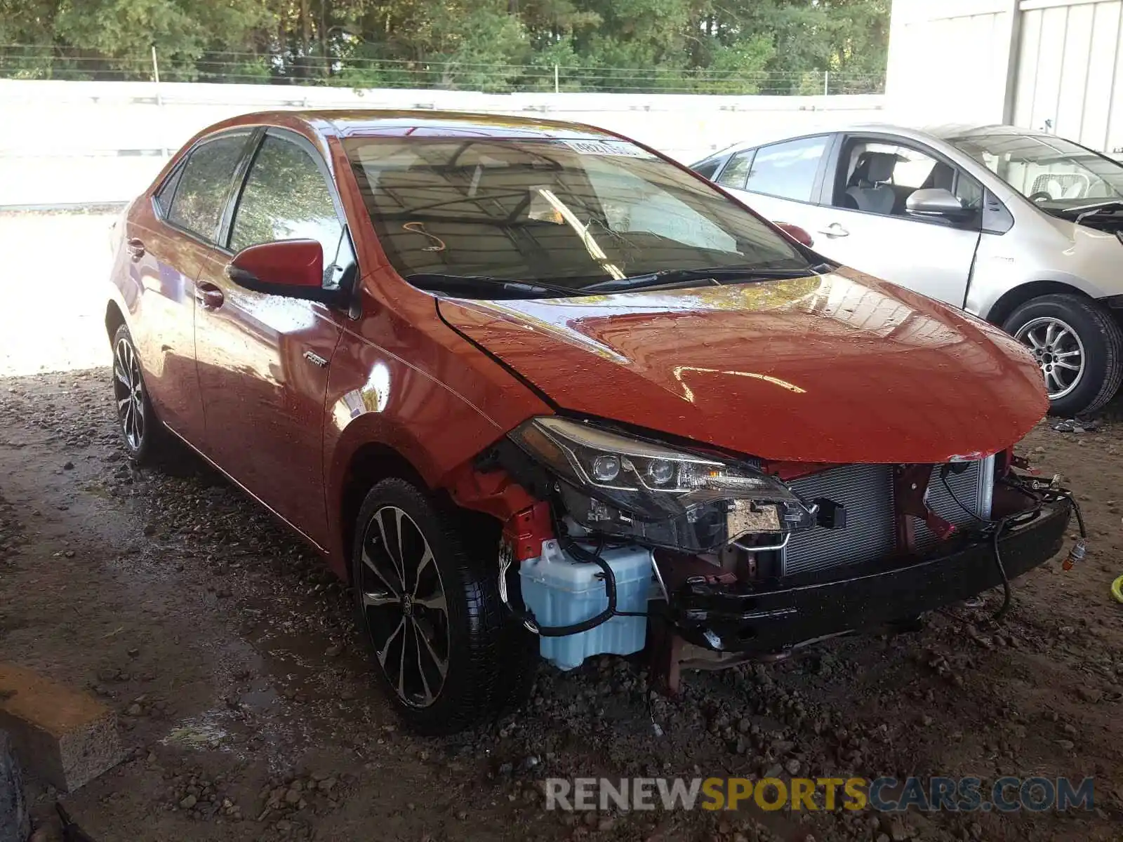 1 Photograph of a damaged car 5YFBURHE5KP874032 TOYOTA COROLLA 2019