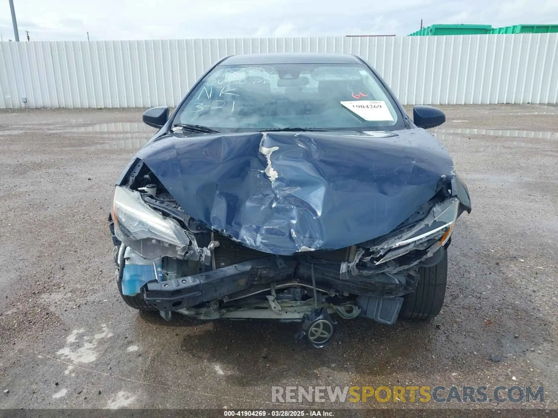 6 Photograph of a damaged car 5YFBURHE5KP874211 TOYOTA COROLLA 2019