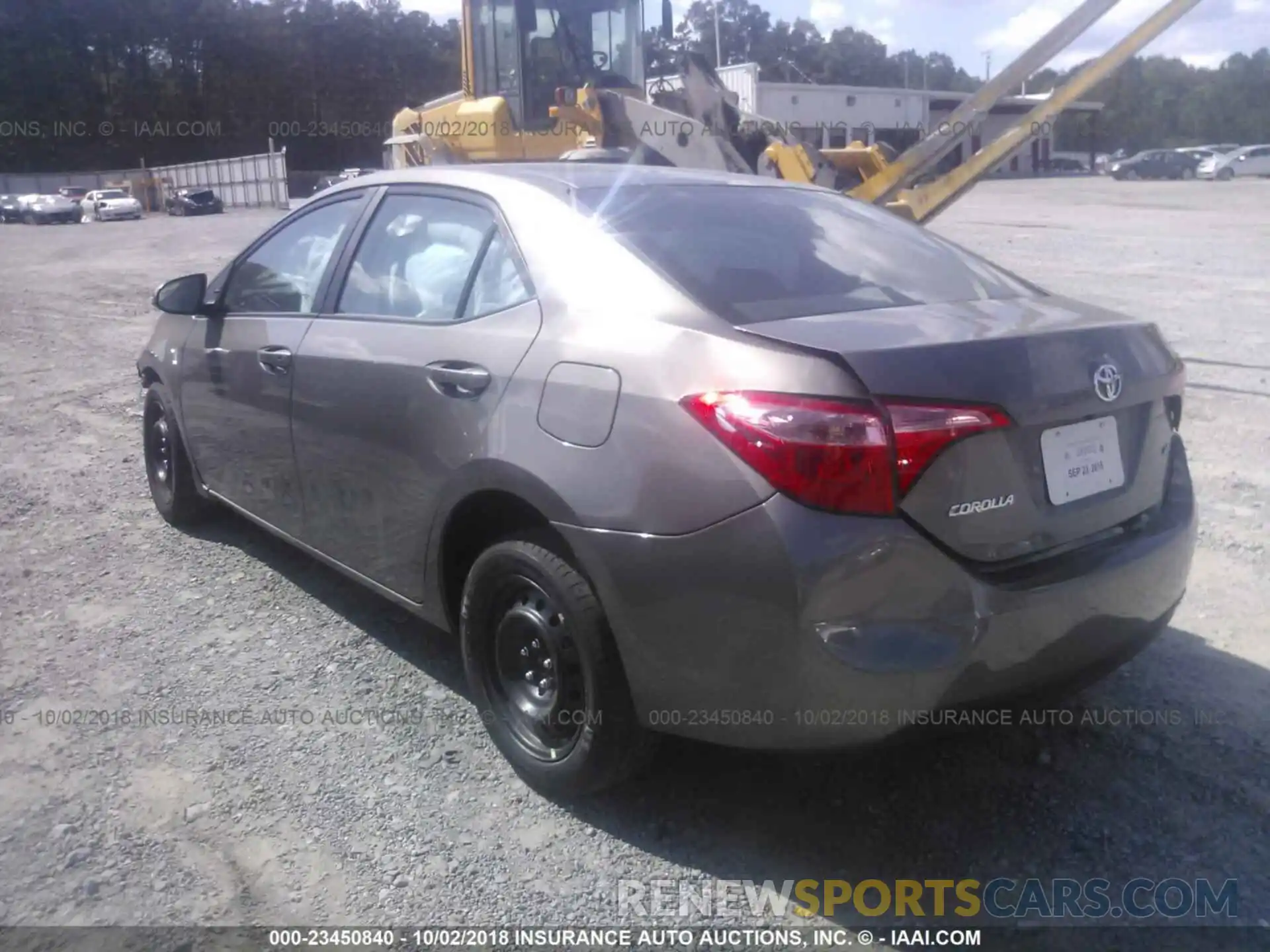 3 Photograph of a damaged car 5YFBURHE5KP875603 Toyota Corolla 2019