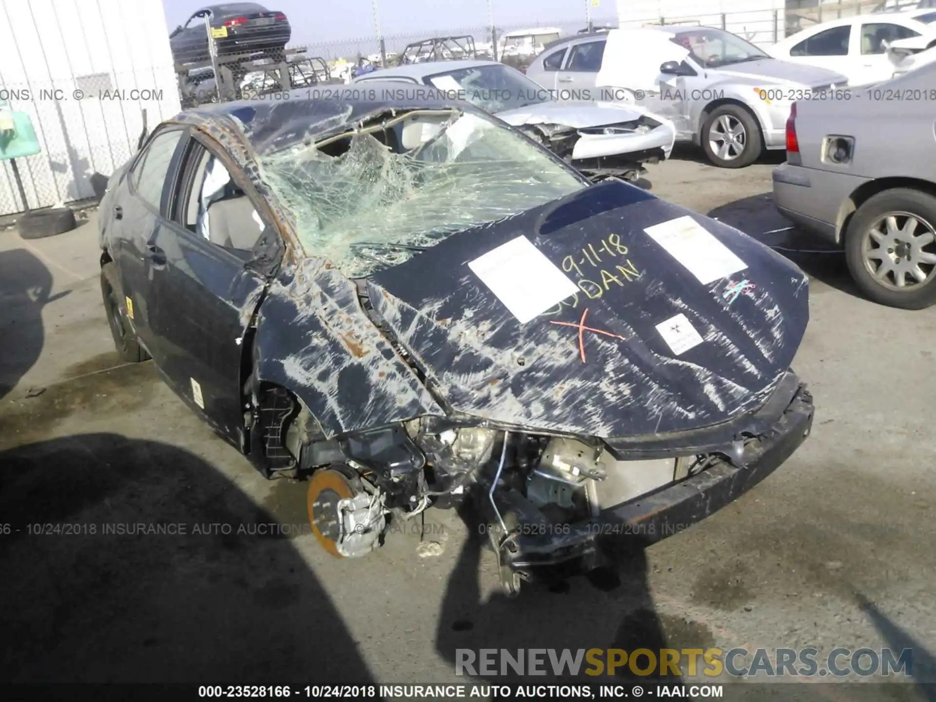 1 Photograph of a damaged car 5YFBURHE5KP877156 TOYOTA COROLLA 2019