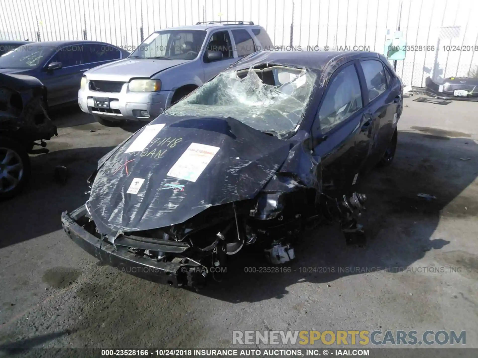 2 Photograph of a damaged car 5YFBURHE5KP877156 TOYOTA COROLLA 2019