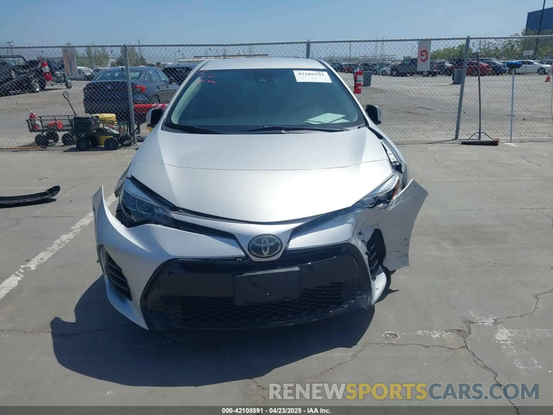 12 Photograph of a damaged car 5YFBURHE5KP877691 TOYOTA COROLLA 2019