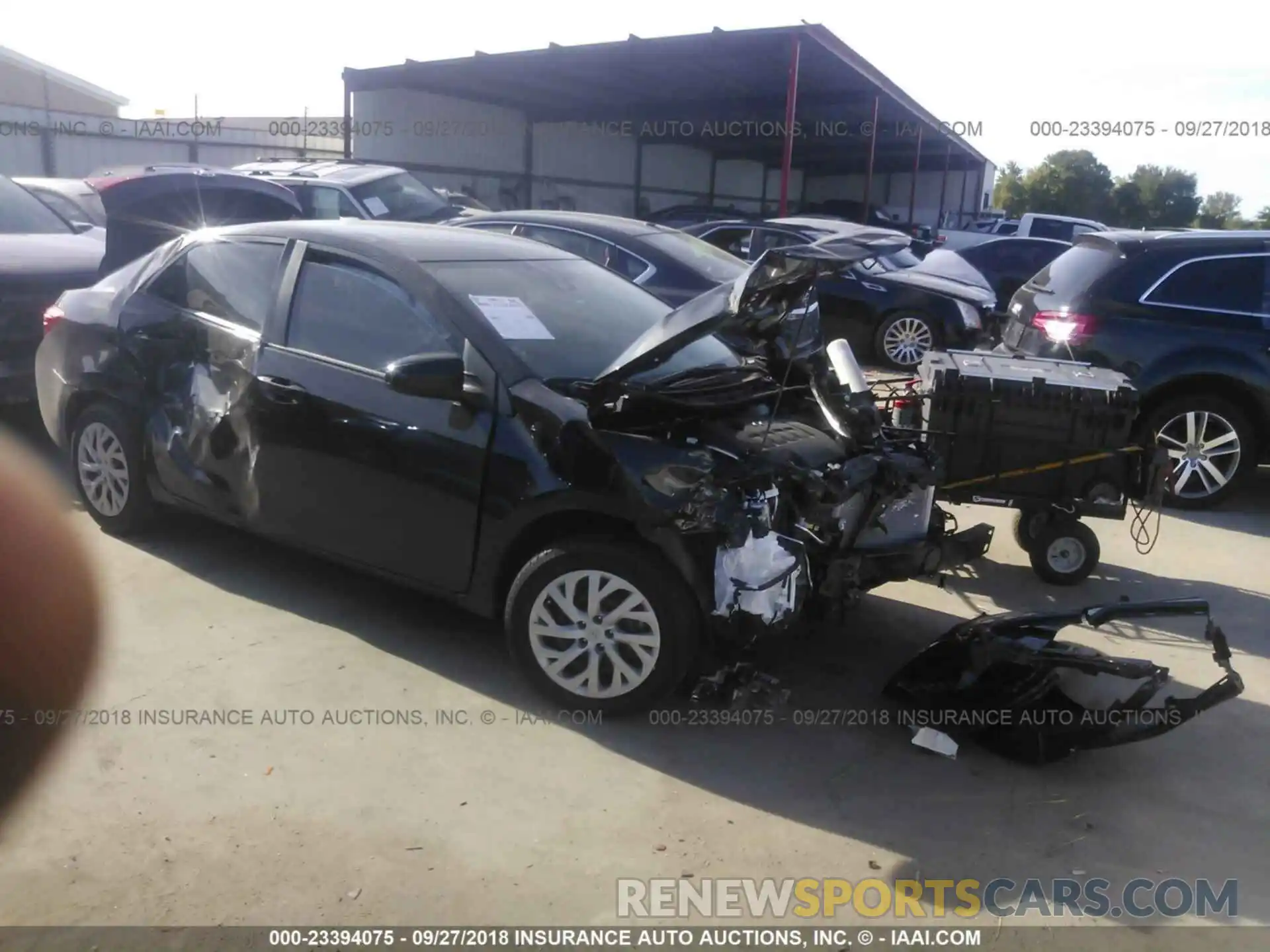 1 Photograph of a damaged car 5YFBURHE5KP879702 Toyota Corolla 2019