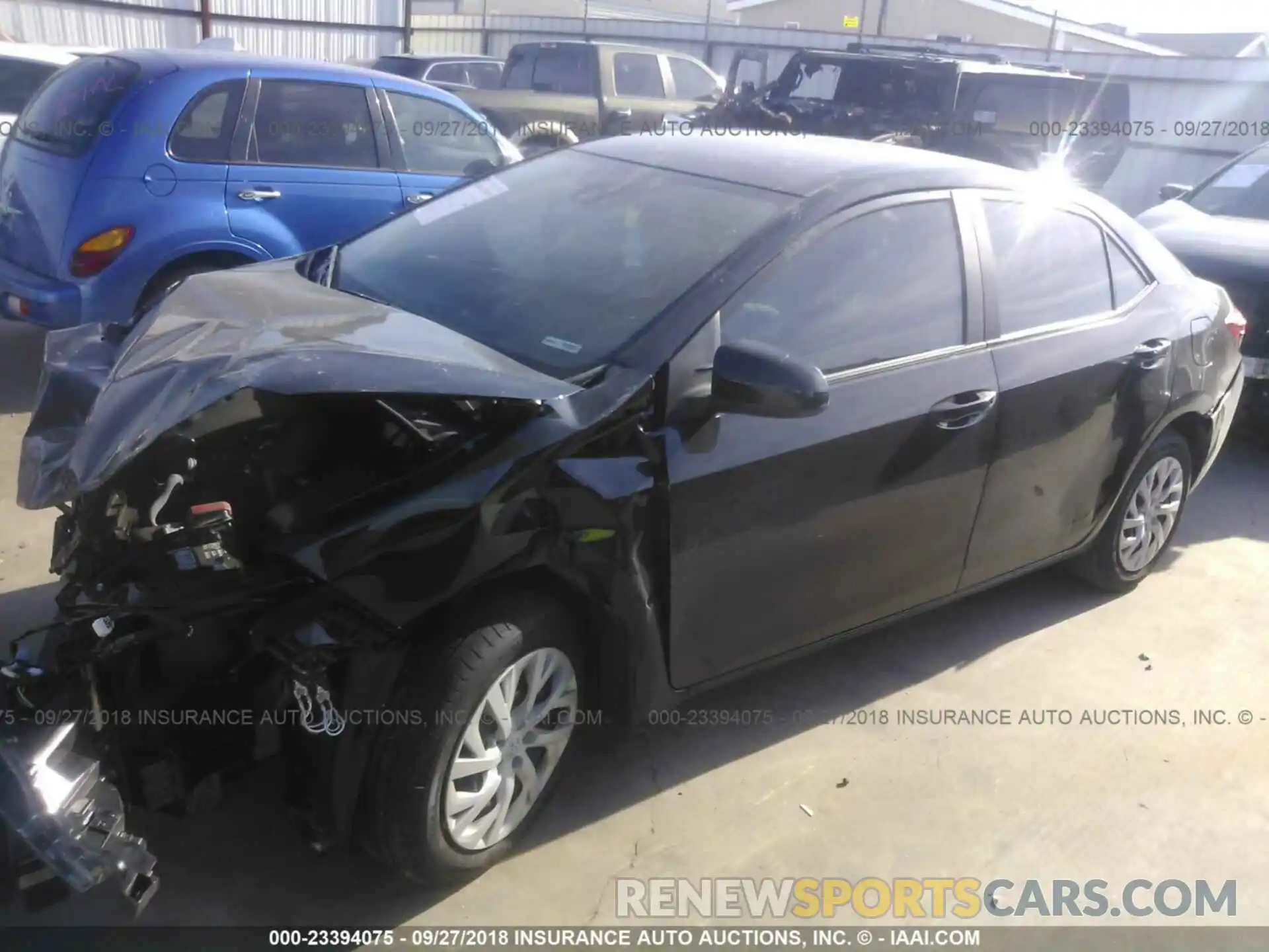 2 Photograph of a damaged car 5YFBURHE5KP879702 Toyota Corolla 2019