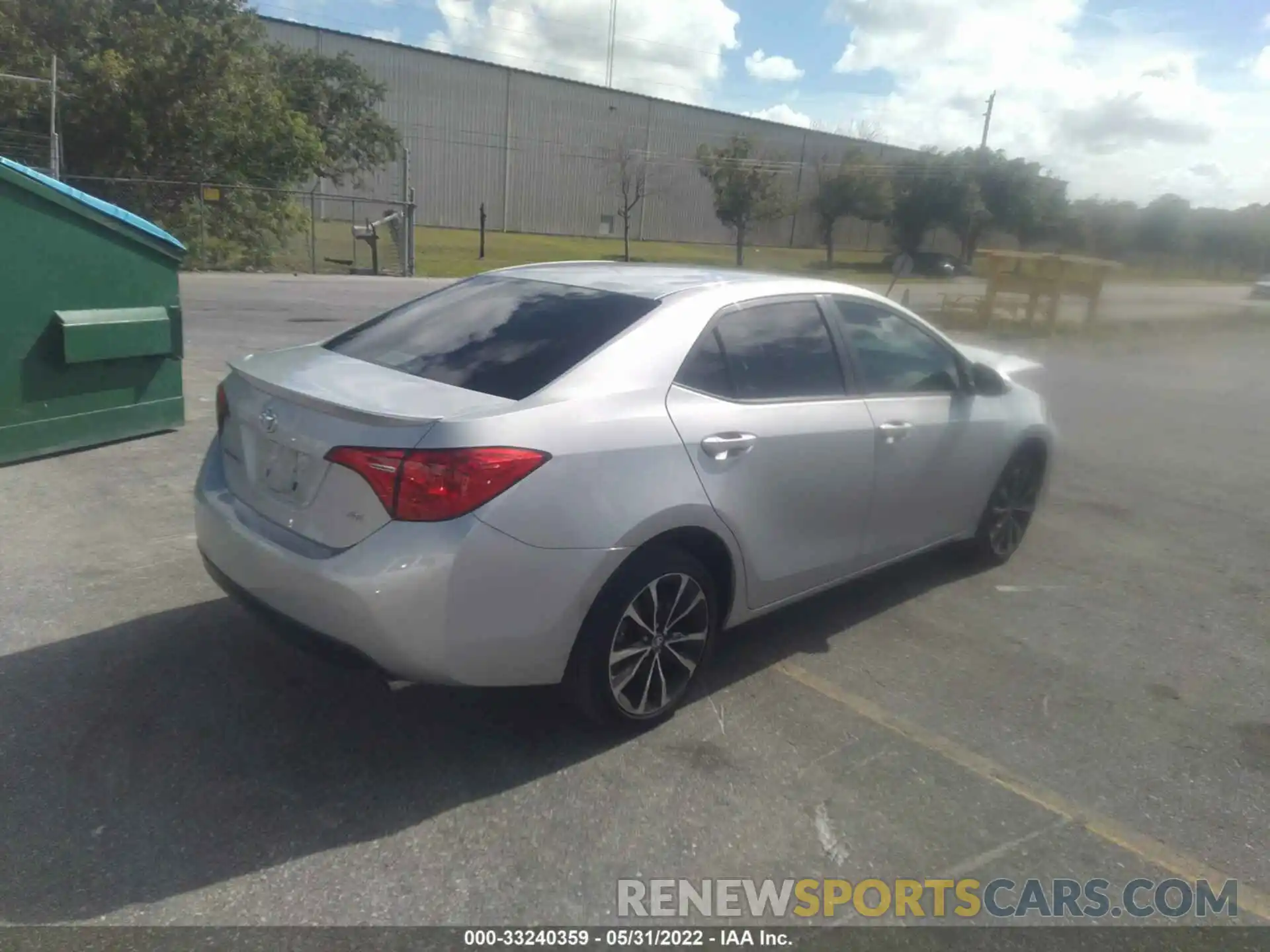 4 Photograph of a damaged car 5YFBURHE5KP880154 TOYOTA COROLLA 2019