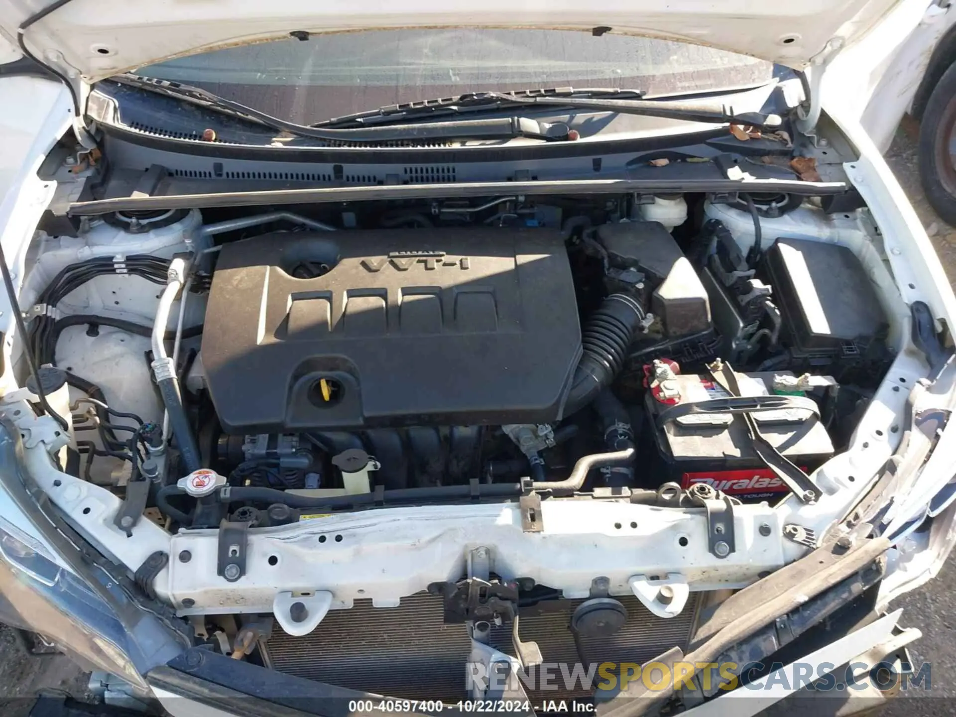 10 Photograph of a damaged car 5YFBURHE5KP885242 TOYOTA COROLLA 2019