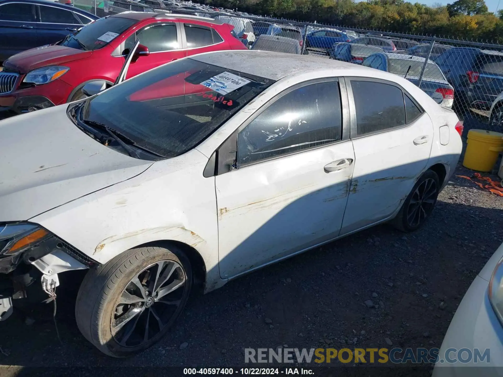 2 Photograph of a damaged car 5YFBURHE5KP885242 TOYOTA COROLLA 2019