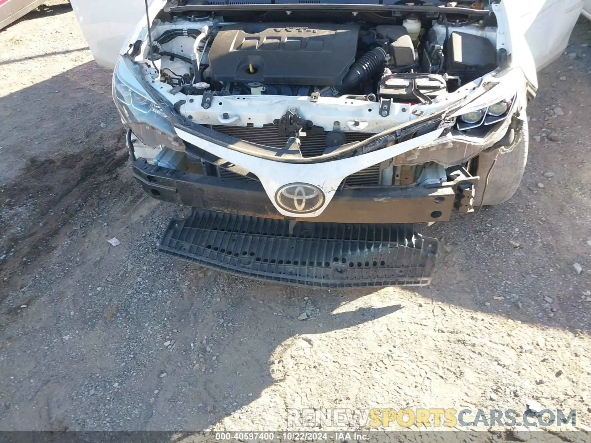 6 Photograph of a damaged car 5YFBURHE5KP885242 TOYOTA COROLLA 2019