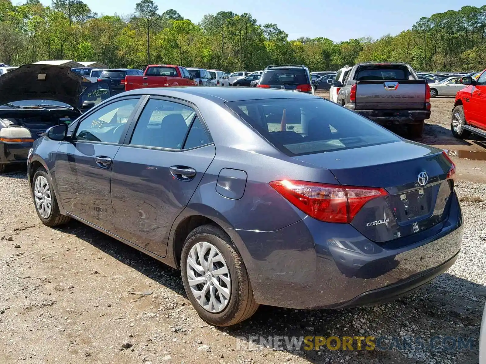 3 Photograph of a damaged car 5YFBURHE5KP886021 TOYOTA COROLLA 2019