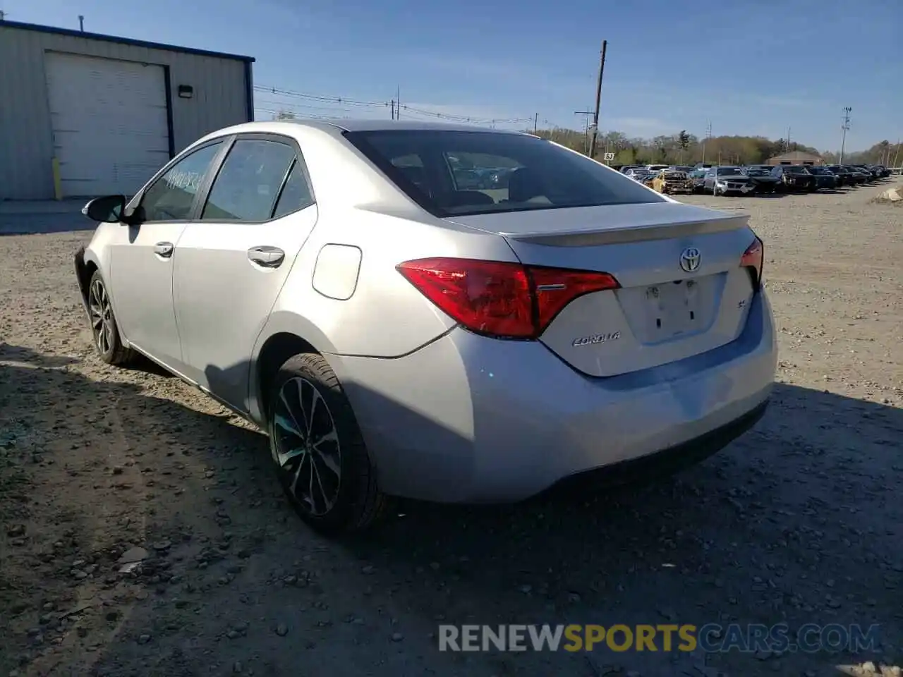 3 Photograph of a damaged car 5YFBURHE5KP886441 TOYOTA COROLLA 2019