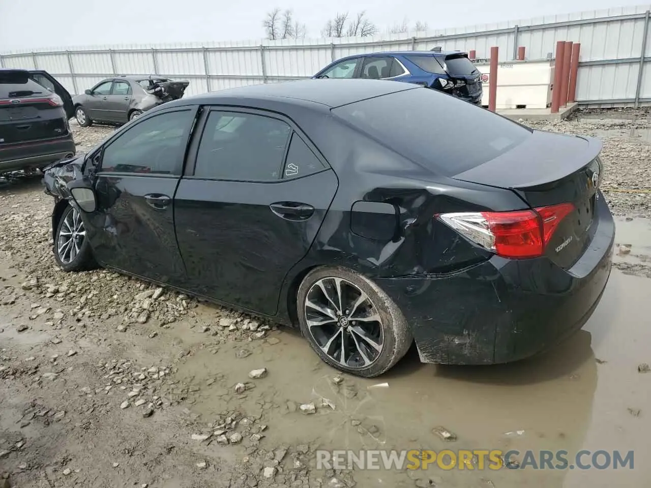 2 Photograph of a damaged car 5YFBURHE5KP887752 TOYOTA COROLLA 2019