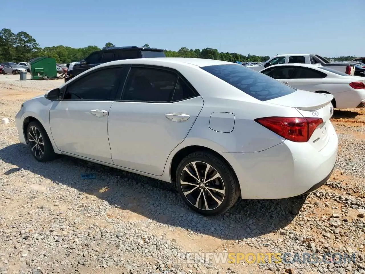 2 Photograph of a damaged car 5YFBURHE5KP889971 TOYOTA COROLLA 2019