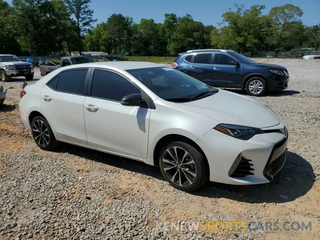 4 Photograph of a damaged car 5YFBURHE5KP889971 TOYOTA COROLLA 2019
