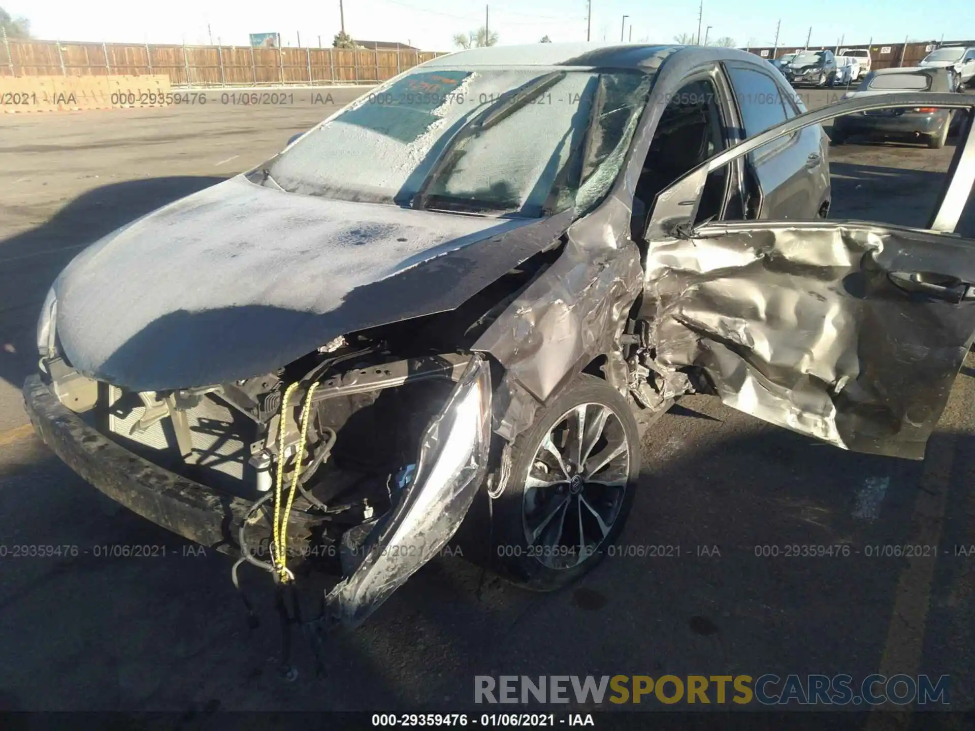 6 Photograph of a damaged car 5YFBURHE5KP890294 TOYOTA COROLLA 2019