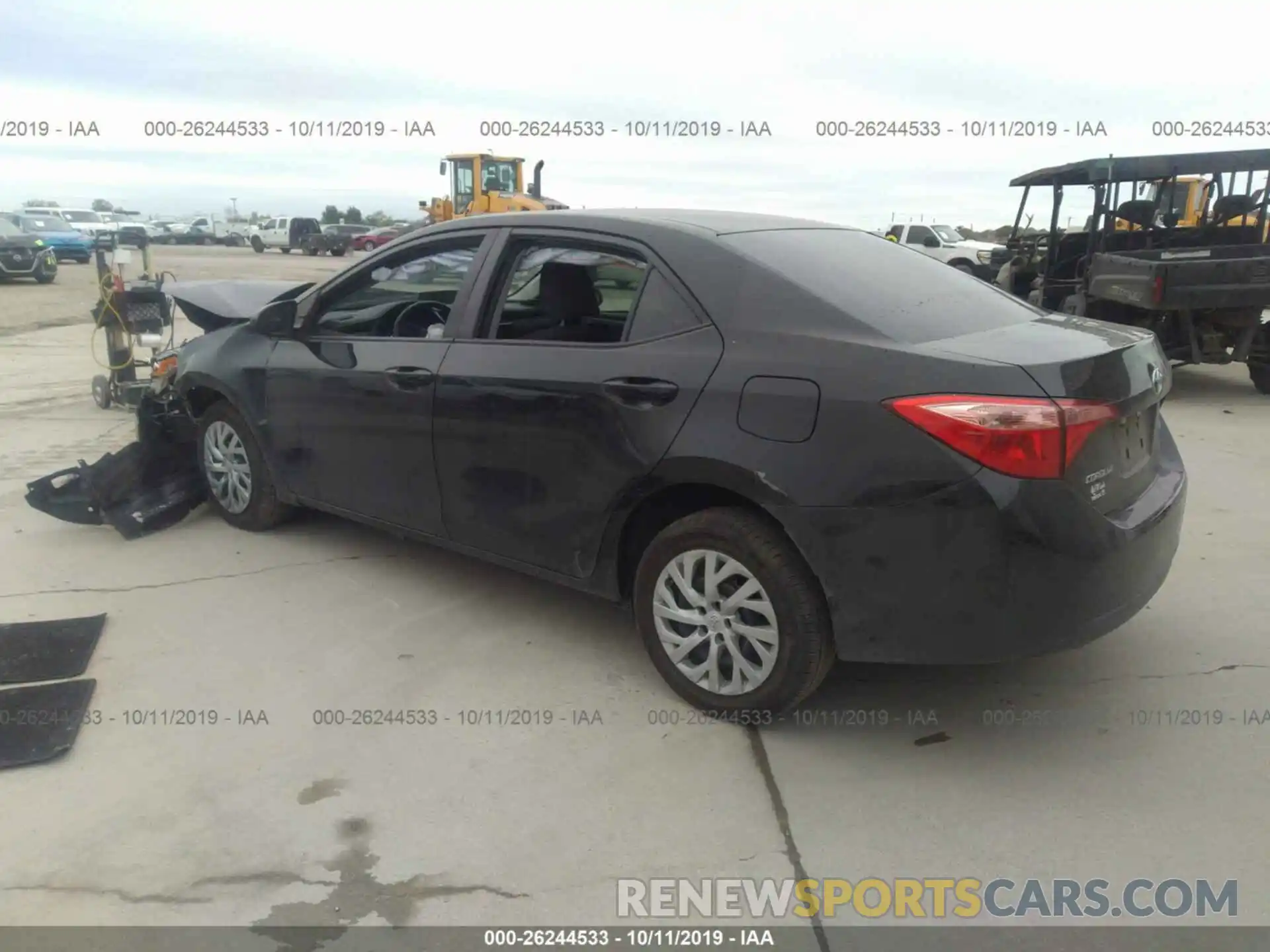 3 Photograph of a damaged car 5YFBURHE5KP891848 TOYOTA COROLLA 2019