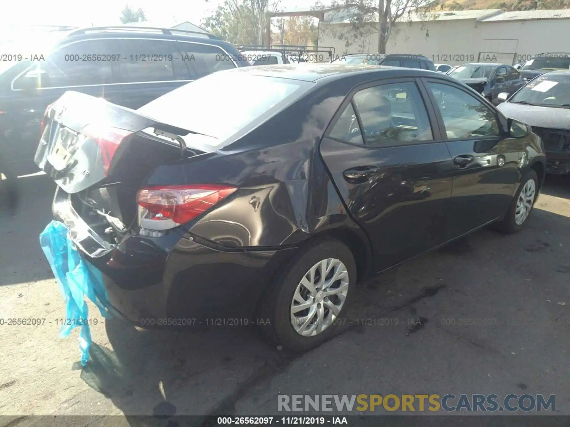 4 Photograph of a damaged car 5YFBURHE5KP894037 TOYOTA COROLLA 2019