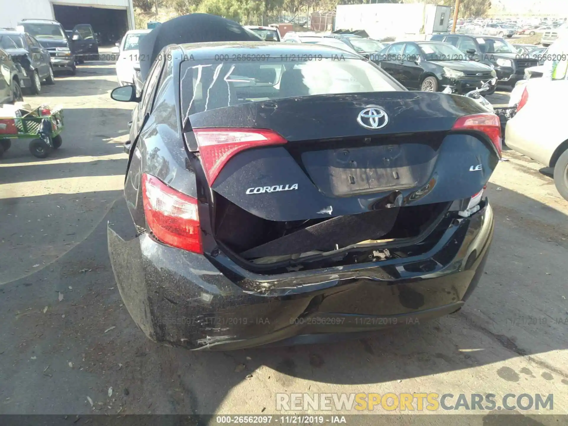 6 Photograph of a damaged car 5YFBURHE5KP894037 TOYOTA COROLLA 2019