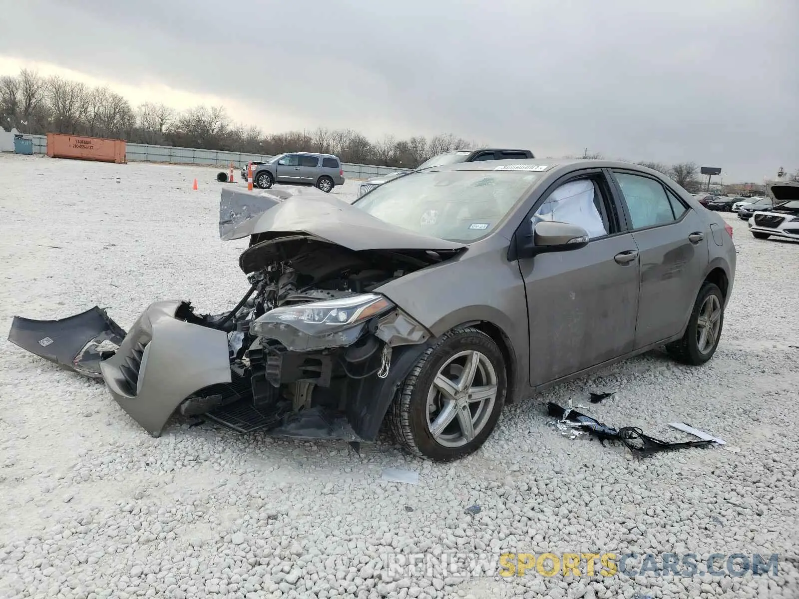 2 Photograph of a damaged car 5YFBURHE5KP895494 TOYOTA COROLLA 2019