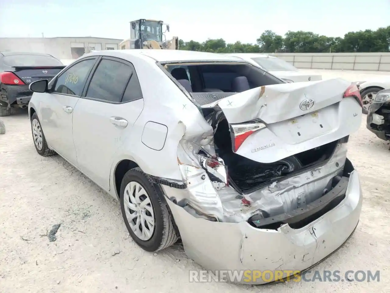 3 Photograph of a damaged car 5YFBURHE5KP896354 TOYOTA COROLLA 2019