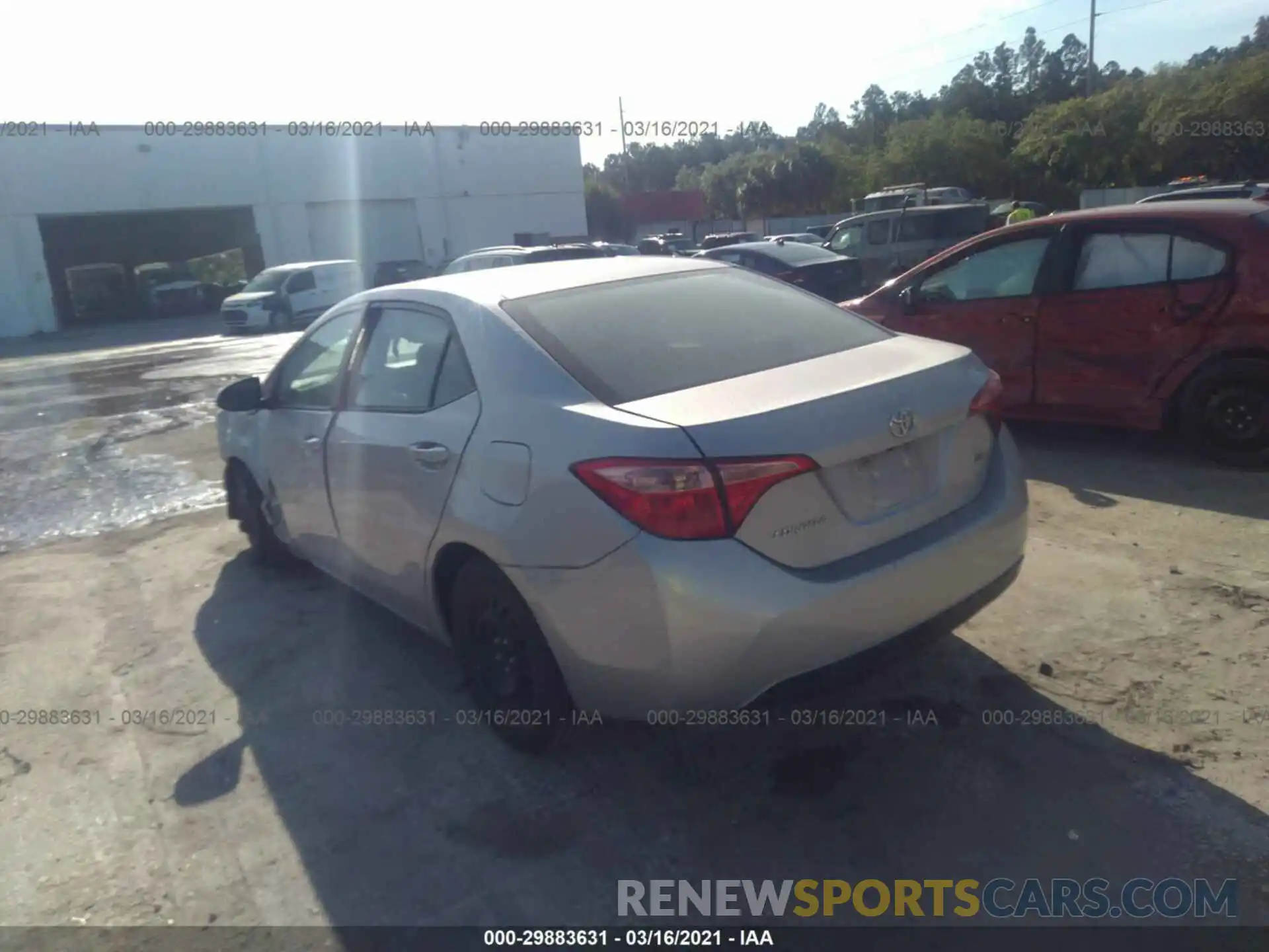 3 Photograph of a damaged car 5YFBURHE5KP897097 TOYOTA COROLLA 2019