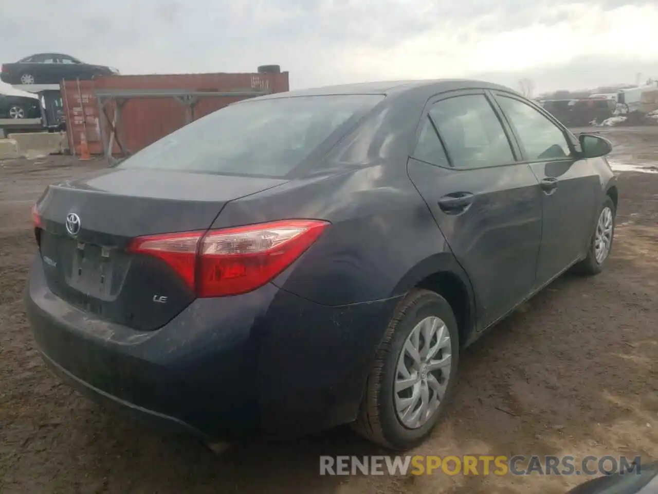 4 Photograph of a damaged car 5YFBURHE5KP897259 TOYOTA COROLLA 2019