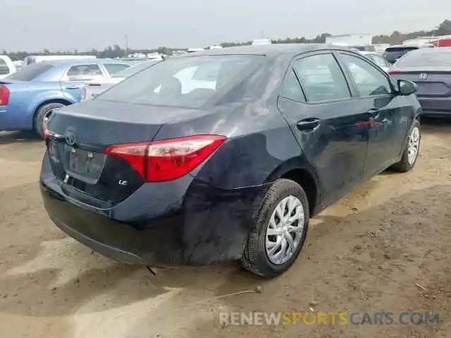 4 Photograph of a damaged car 5YFBURHE5KP897892 TOYOTA COROLLA 2019