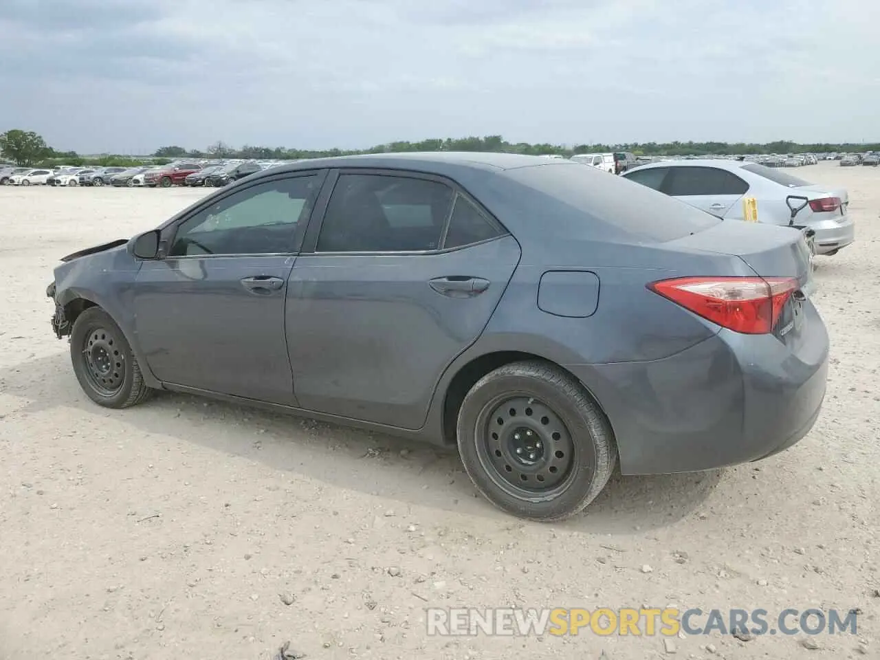 2 Photograph of a damaged car 5YFBURHE5KP902329 TOYOTA COROLLA 2019