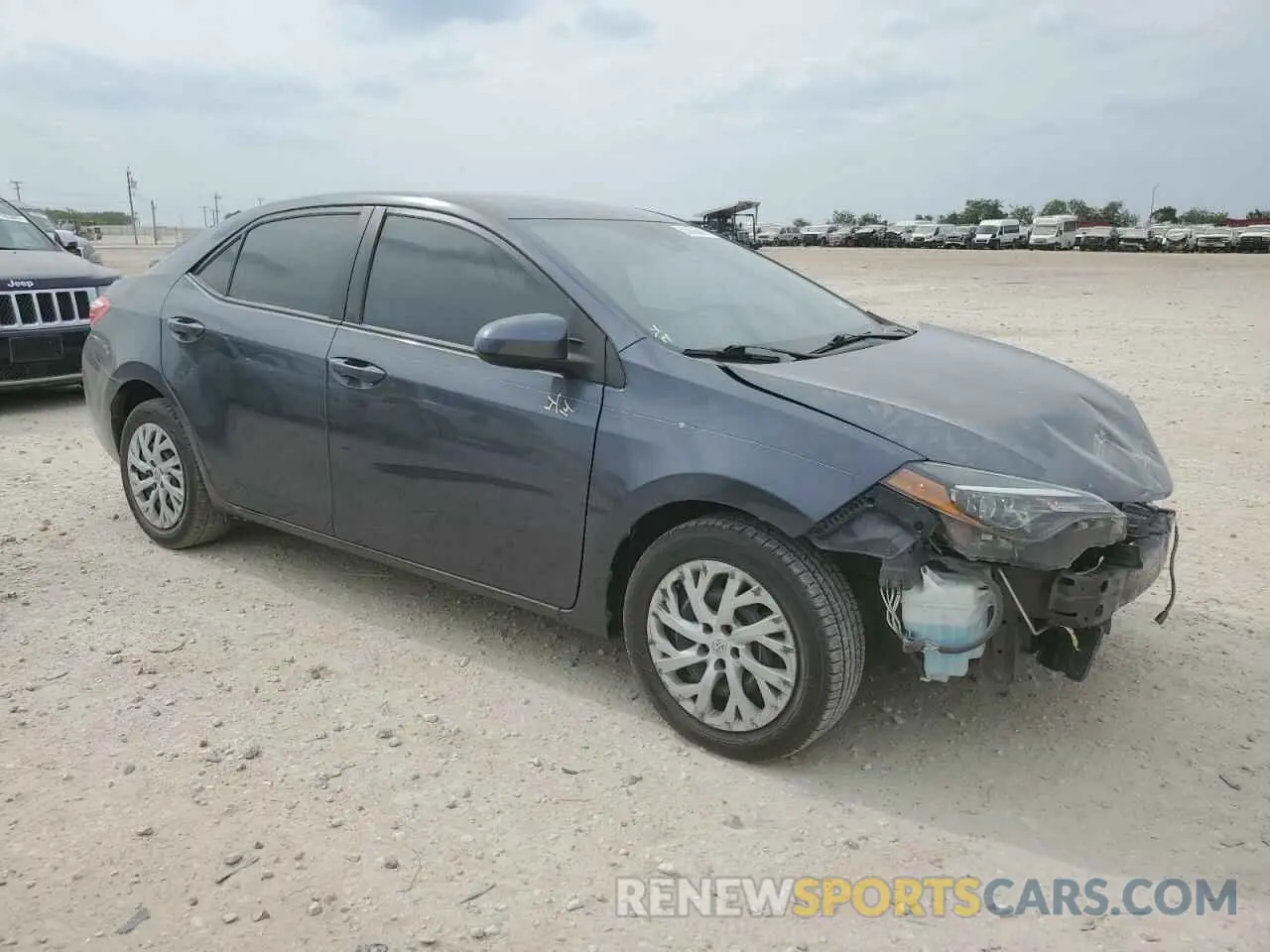 4 Photograph of a damaged car 5YFBURHE5KP902329 TOYOTA COROLLA 2019