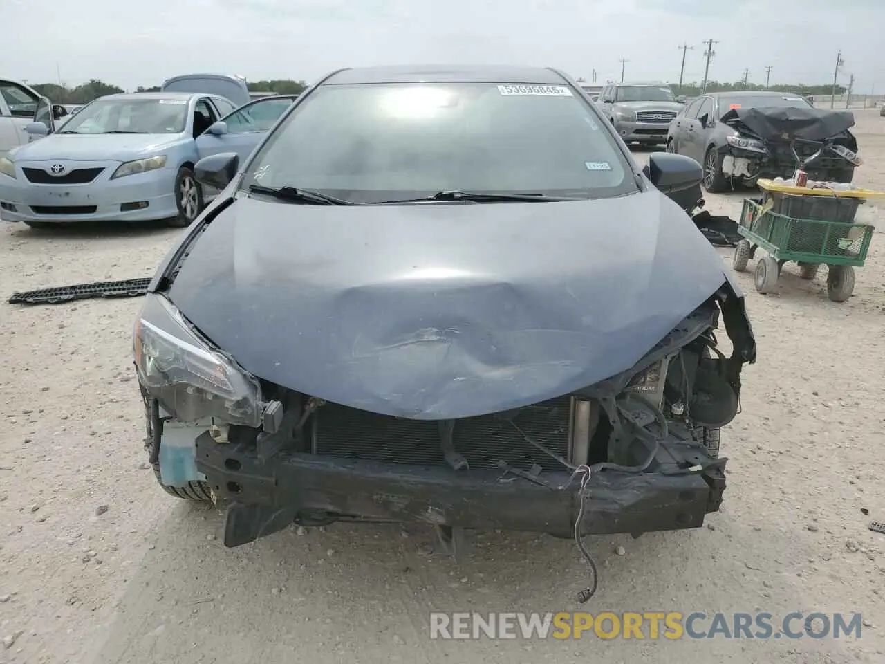 5 Photograph of a damaged car 5YFBURHE5KP902329 TOYOTA COROLLA 2019