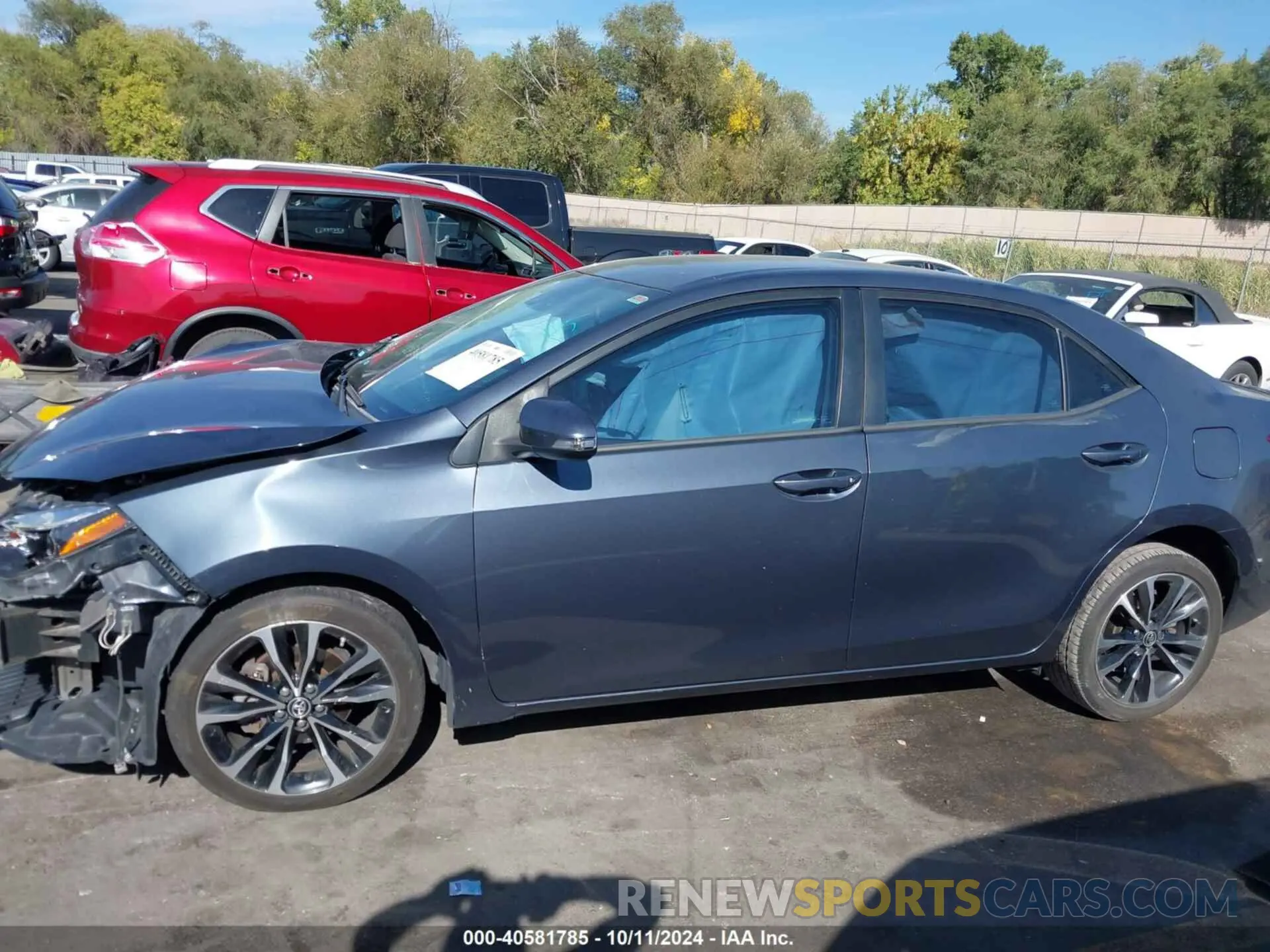 15 Photograph of a damaged car 5YFBURHE5KP902914 TOYOTA COROLLA 2019