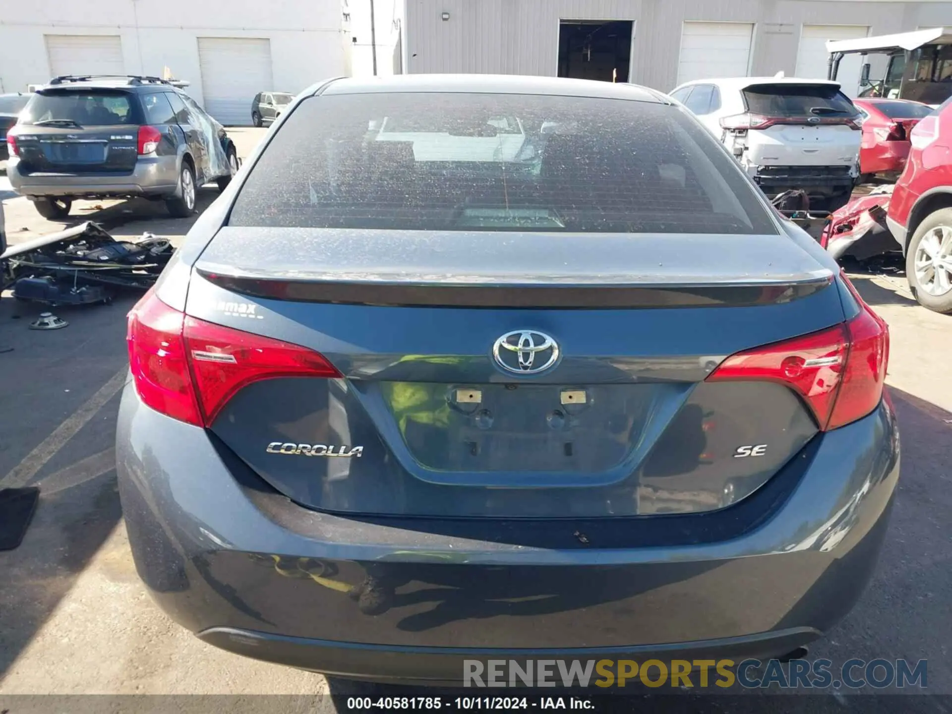 17 Photograph of a damaged car 5YFBURHE5KP902914 TOYOTA COROLLA 2019